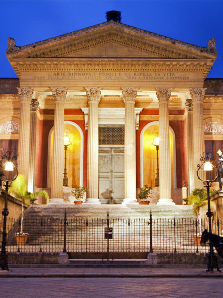Palermo - Teatro Massimo by architect Giovani Battista Filippo B